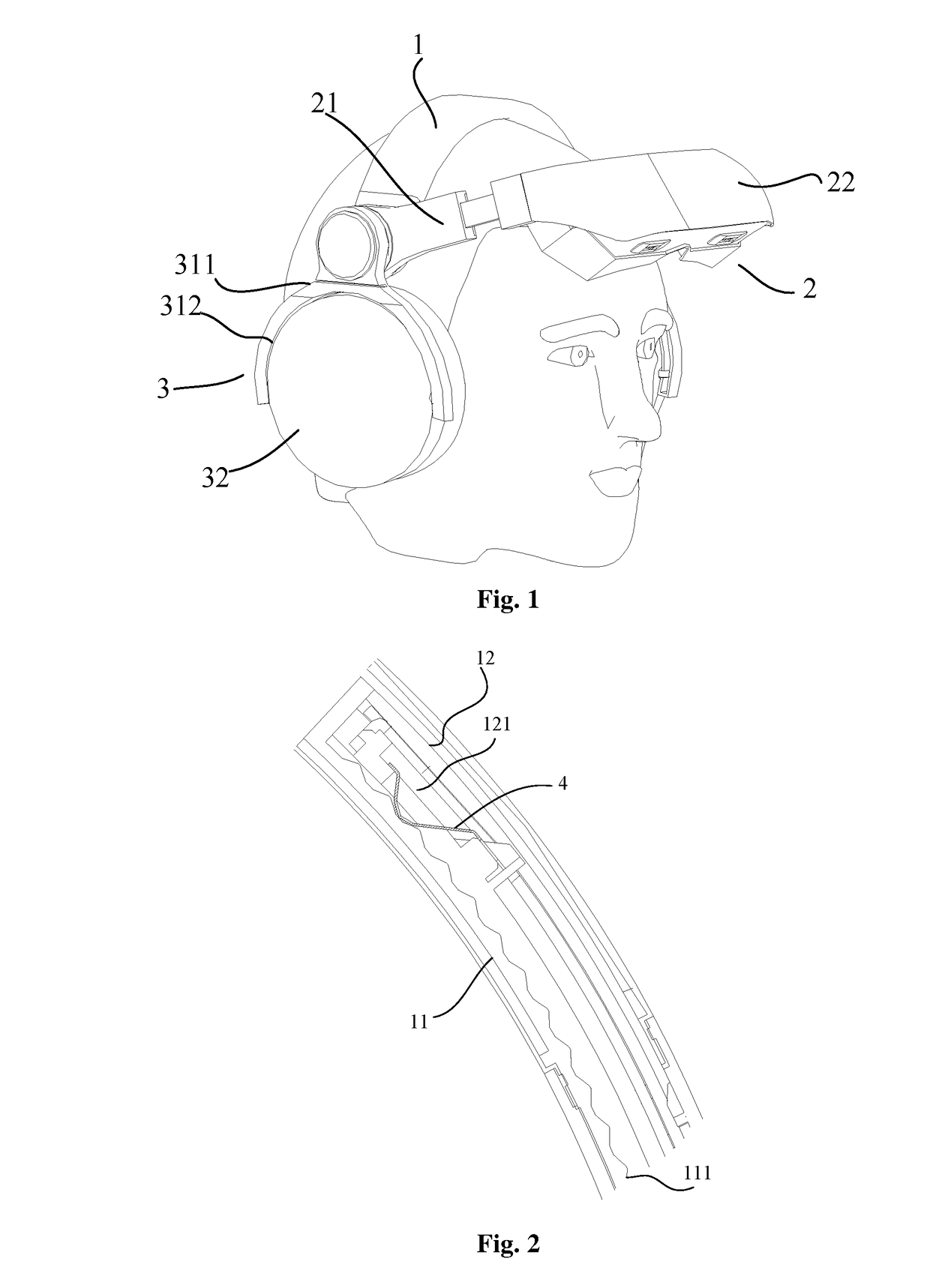 Adjustable head-mounted display