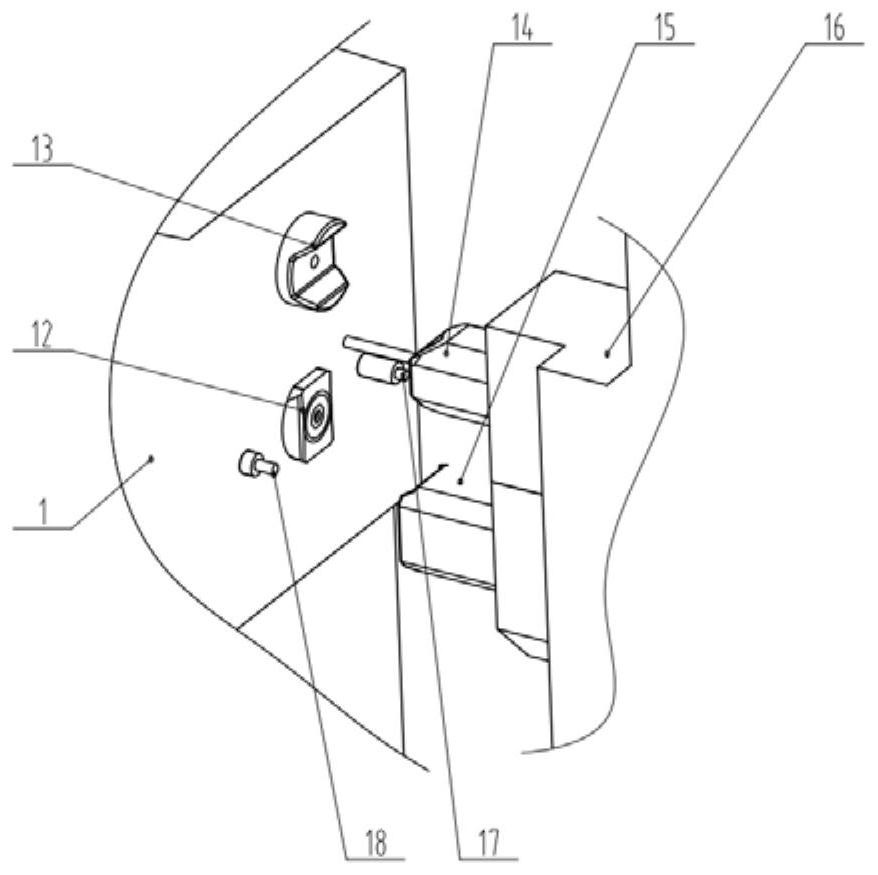 Auxiliary forming positioning cold heading structure