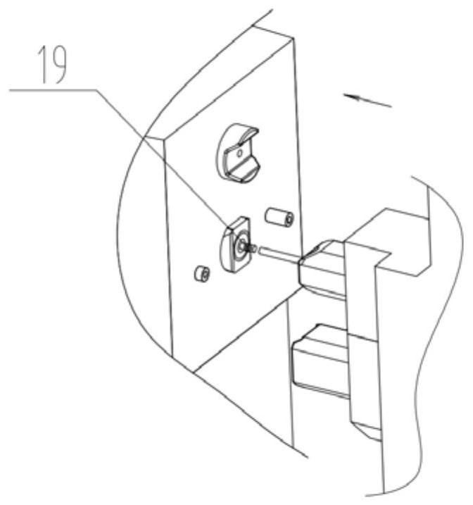 Auxiliary forming positioning cold heading structure