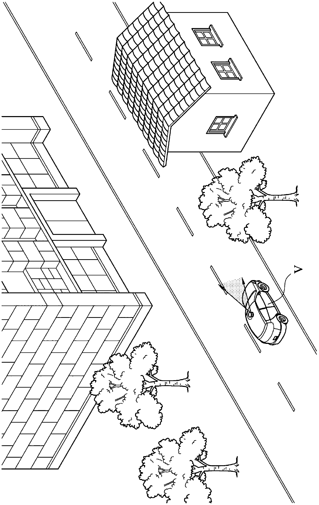 Optical radar-based driving assisting method