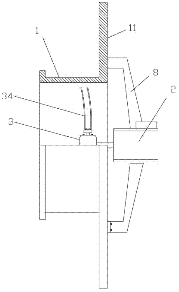 Blade-adjustable ventilating machine