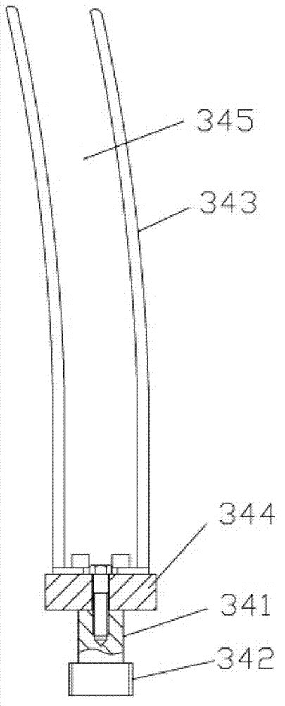 Blade-adjustable ventilating machine