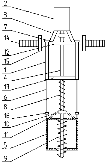 Automatic soil sampler