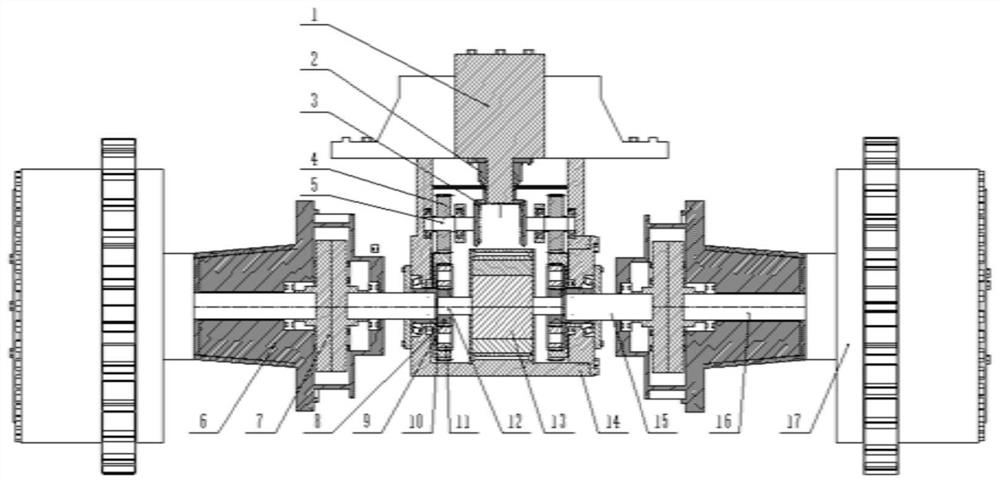 Motor drive axle of double-track vehicle