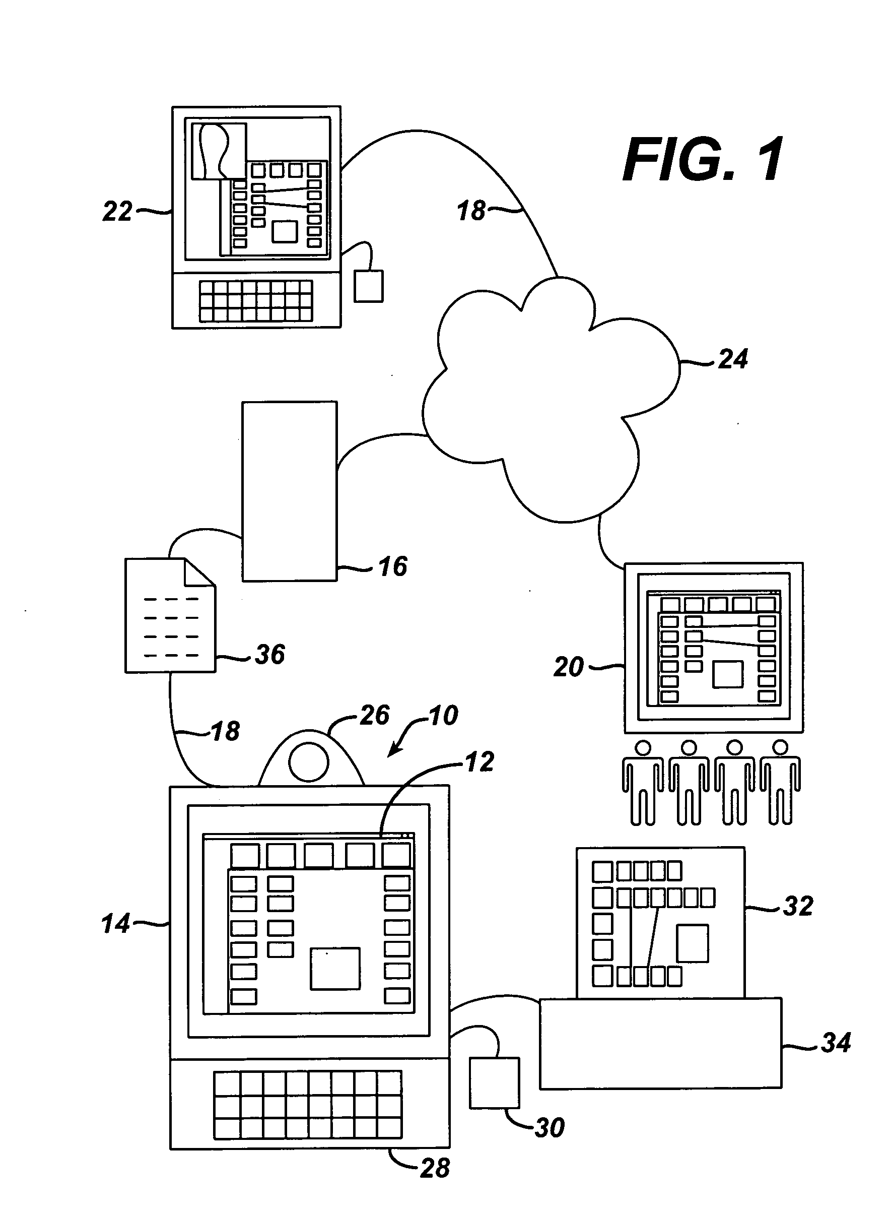 Graphical representation, storage and dissemination of displayed thinking