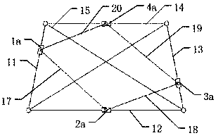 A corrosion-resistant assembly support mechanism system with tilting warning for power supply system