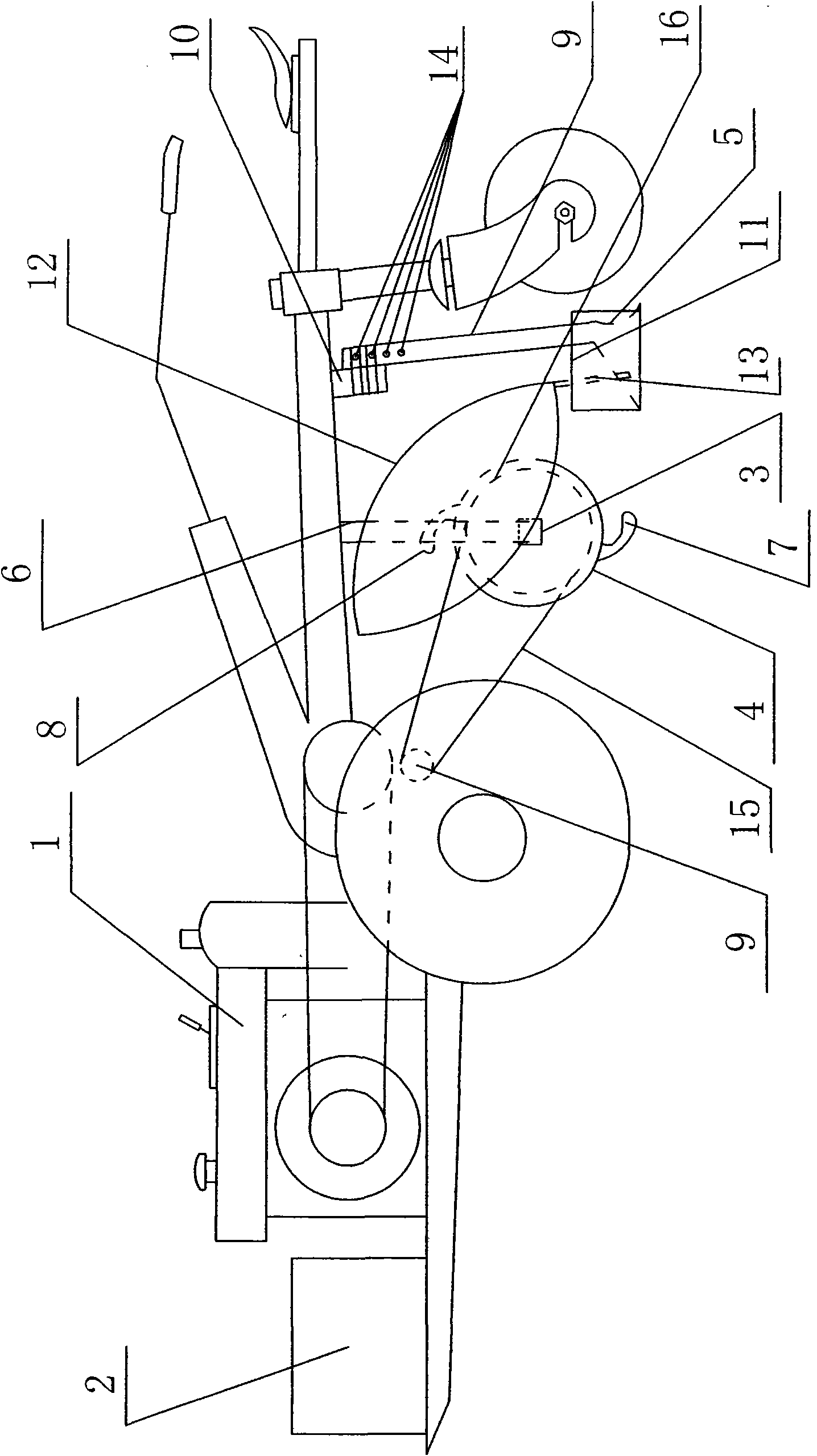 Hand-held soil preparation machine