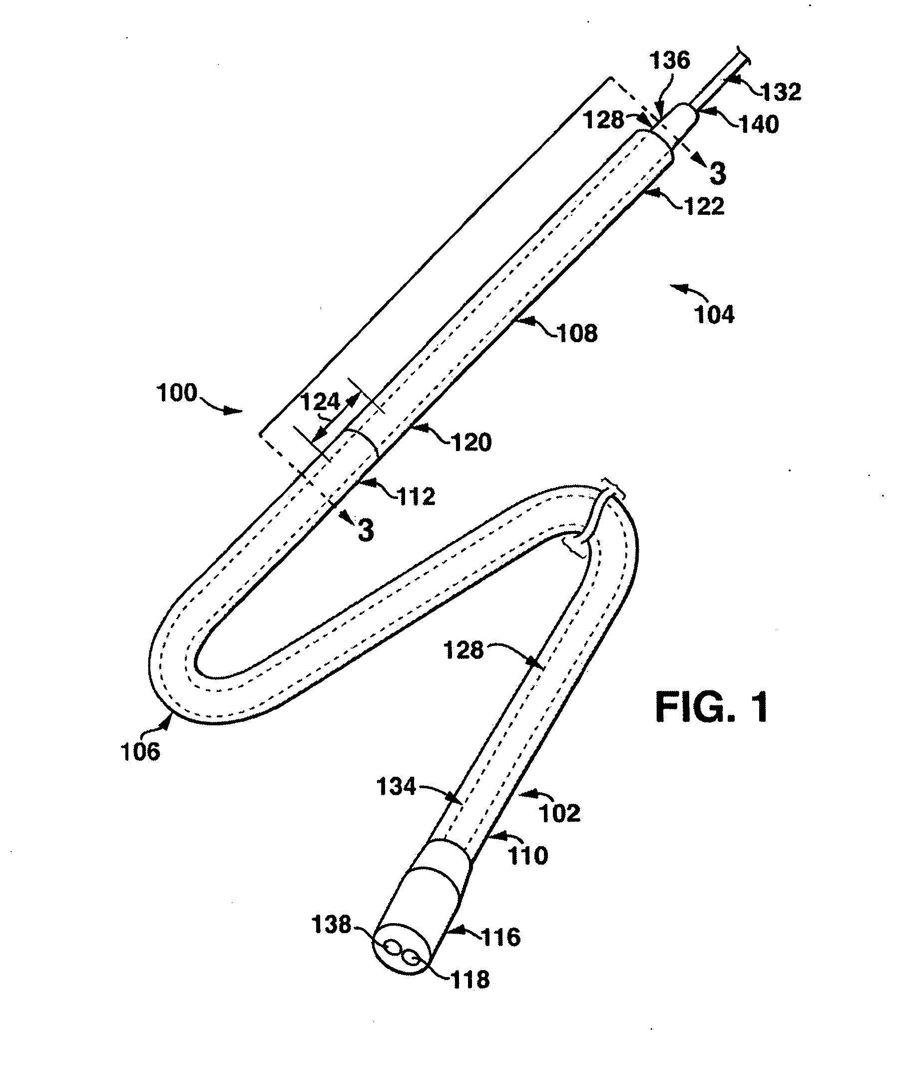 Balloon catheter for crossing a chronic total occlusion