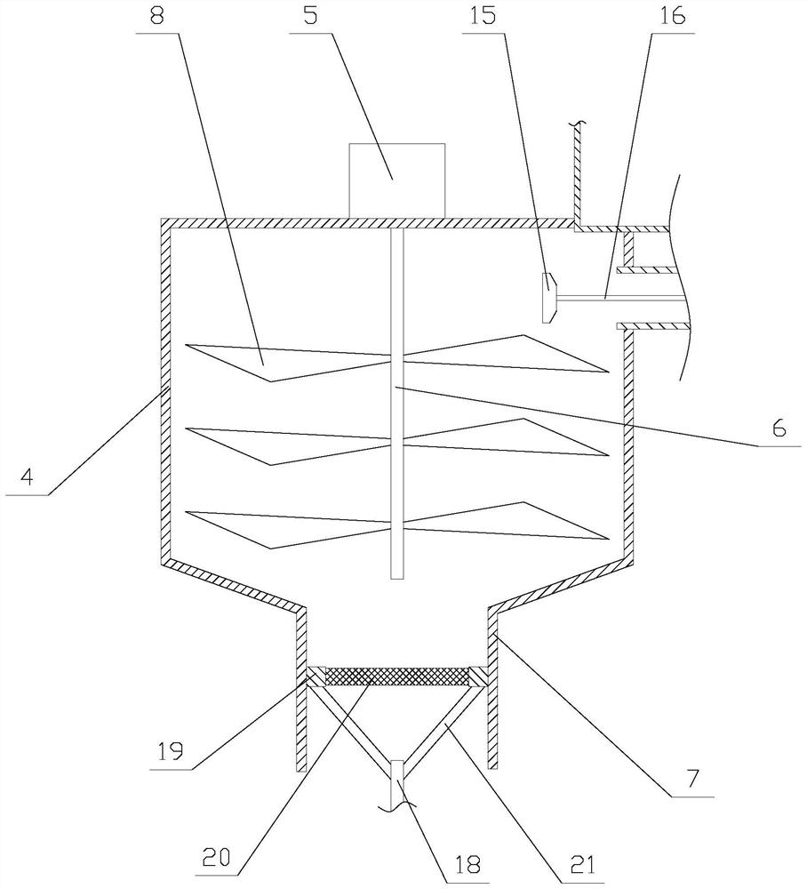 A cutting and mixing machine for uniform feeding of meat products