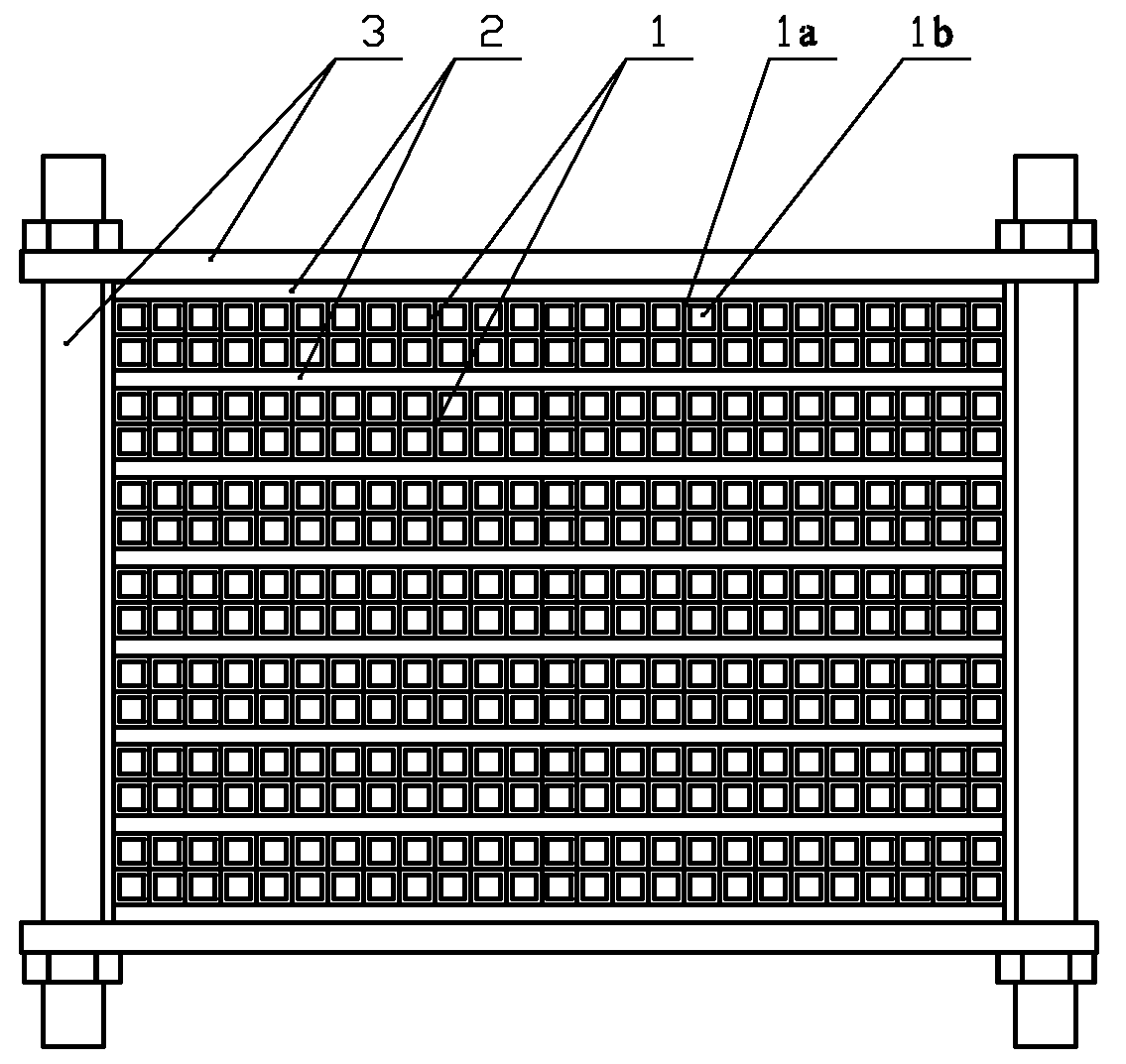 Combined honeycomb ceramic membrane filtering element