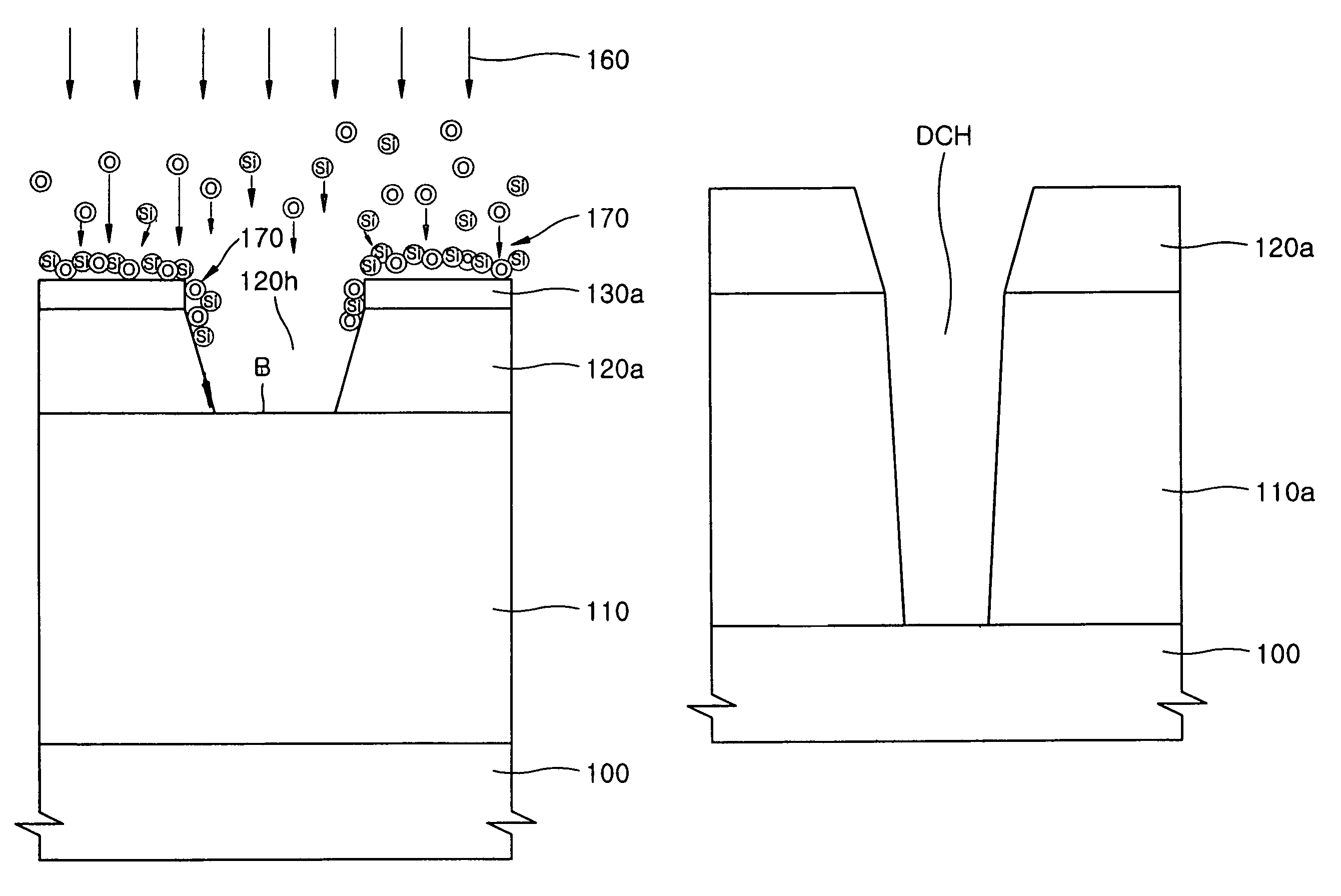 Method of etching carbon-containing layer and method of fabricating semiconductor device