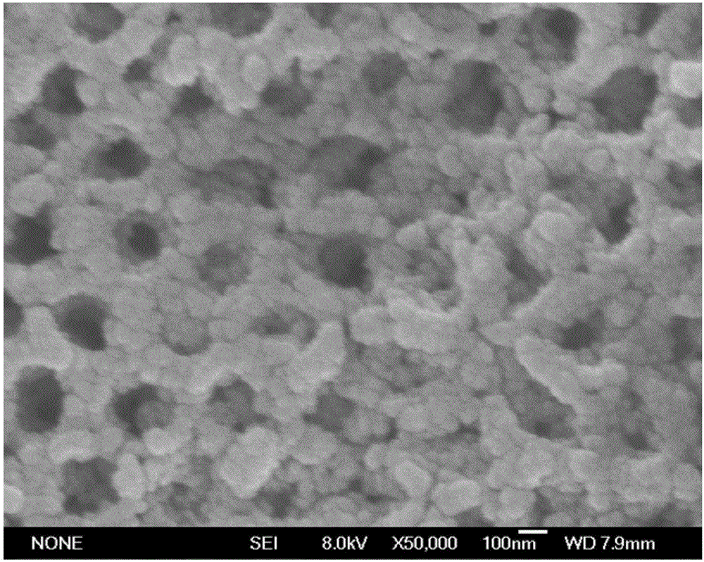 a tio  <sub>2</sub> Preparation method of /zns double-layer composite nanotube array