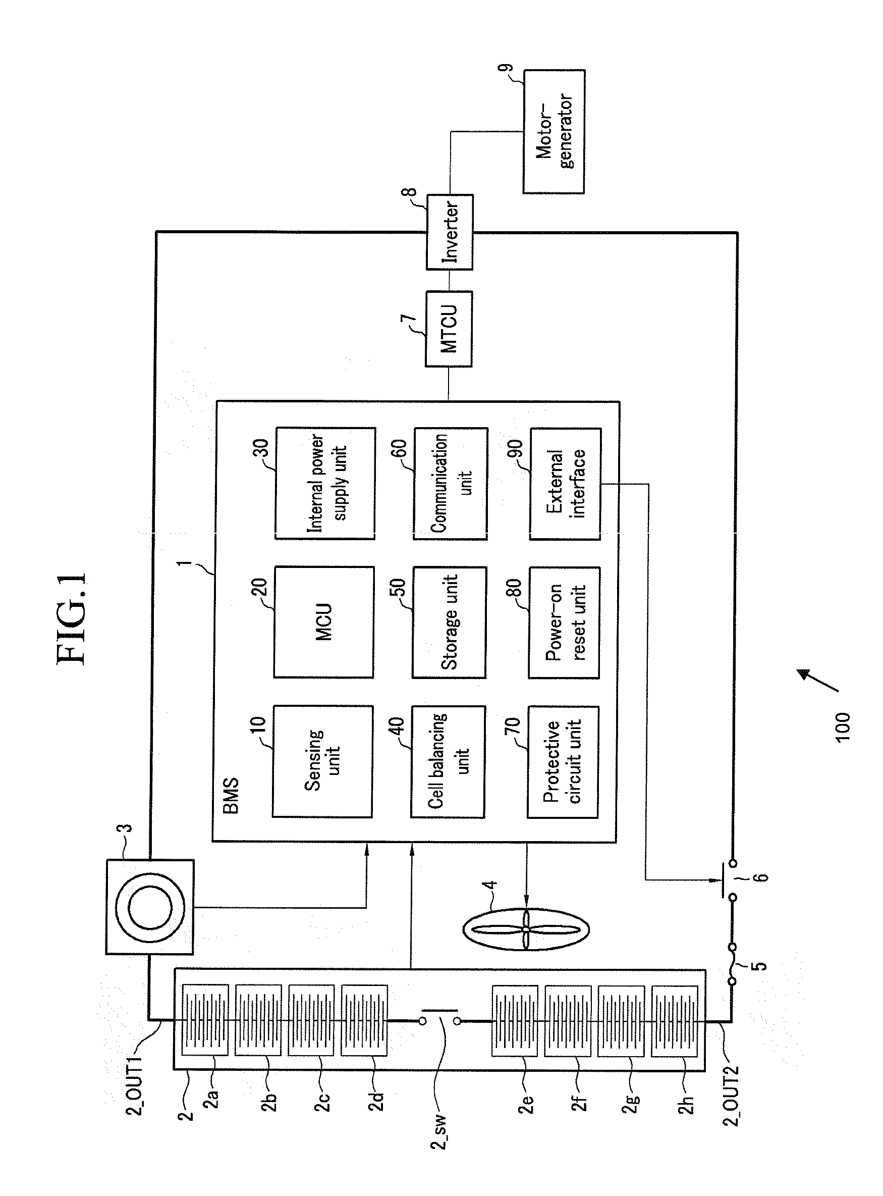 Battery management system and driving method thereof