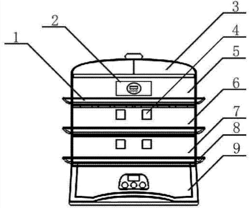 Electric heating cooker with secondary fermentation function and fermented food making method