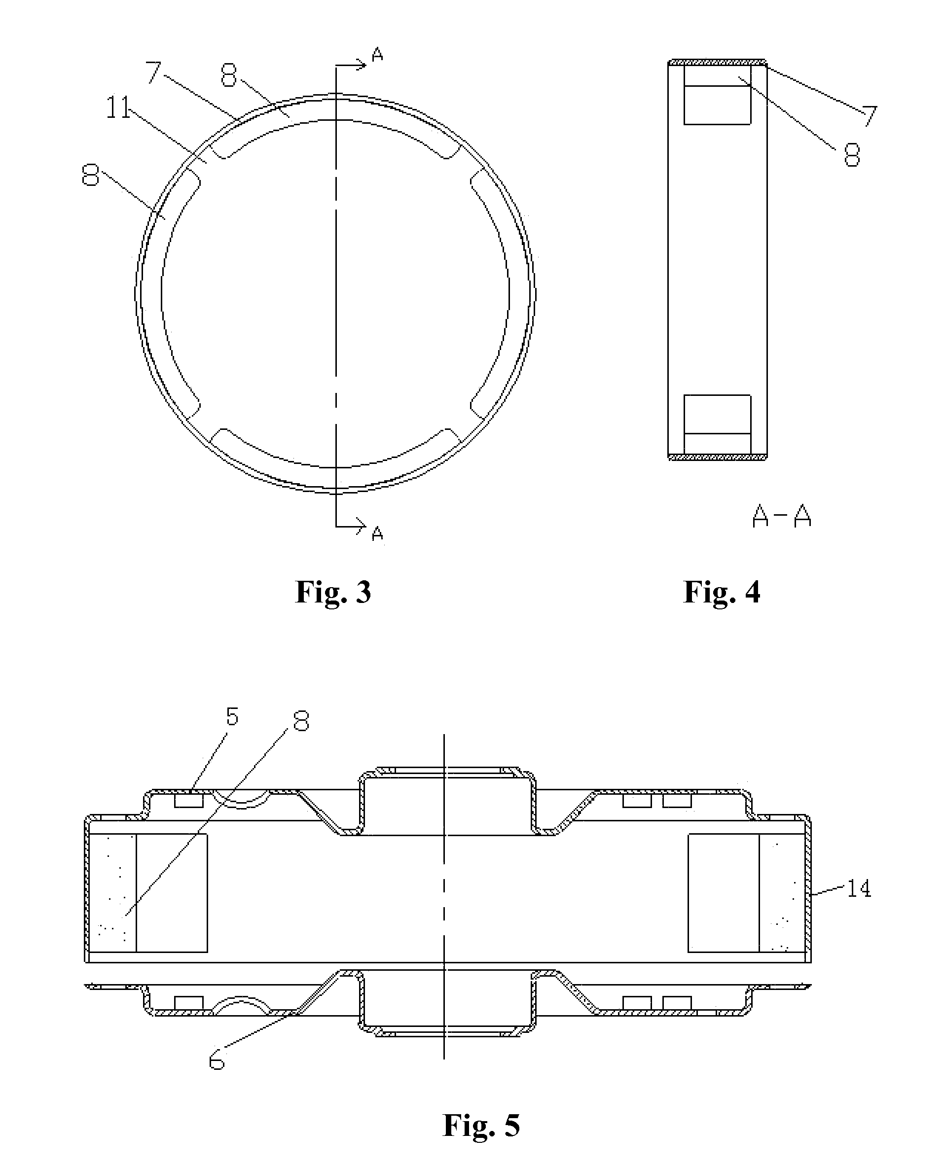 Ceiling fan motor