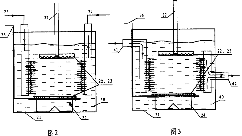 High-voltage AC motor voltage reducing liquid resistance device with circulation cooling system