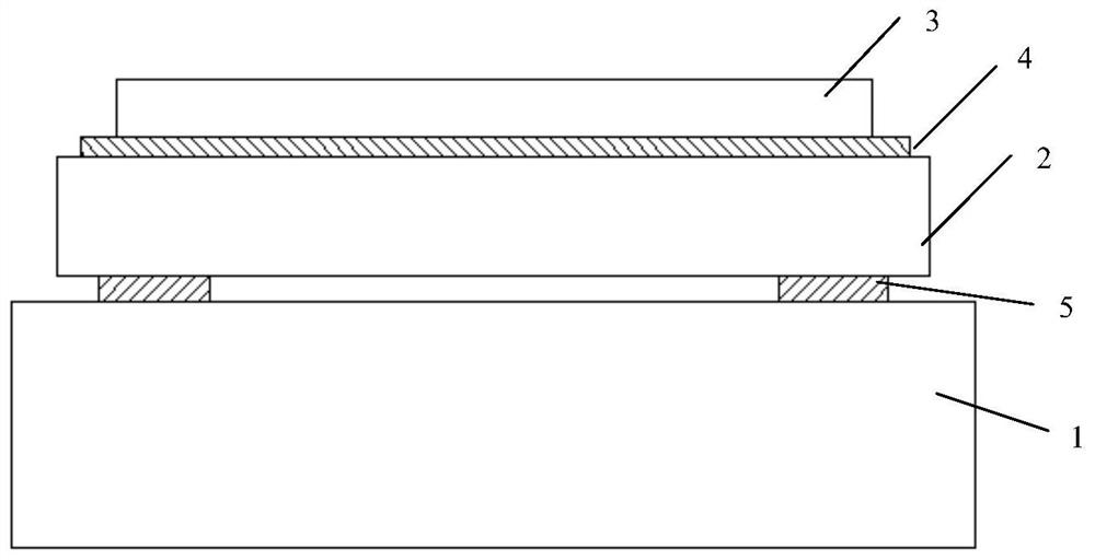 Polarized infrared sensor based on metasurface fbar resonant frequency temperature drift characteristics