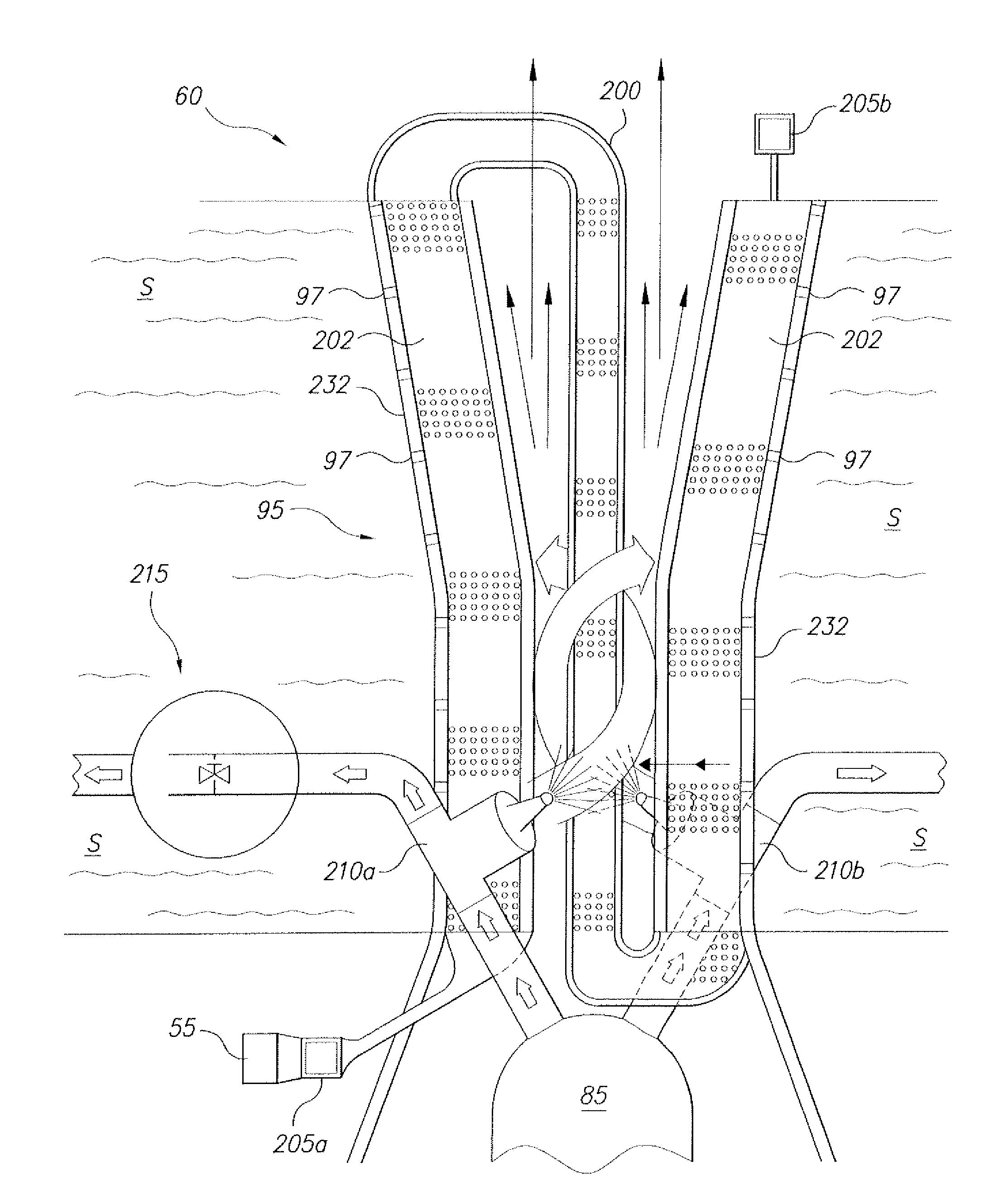 Efficient heat exchange system for storing energy