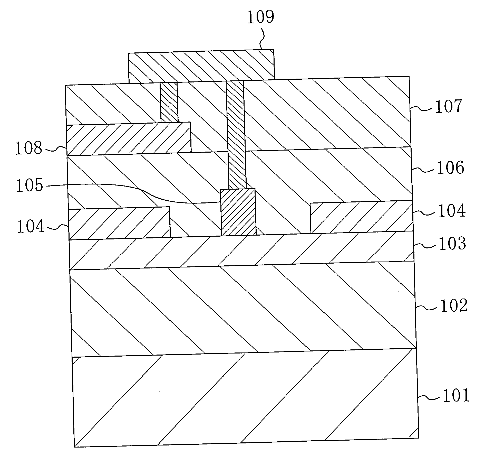 Switching semiconductor device and switching circuit