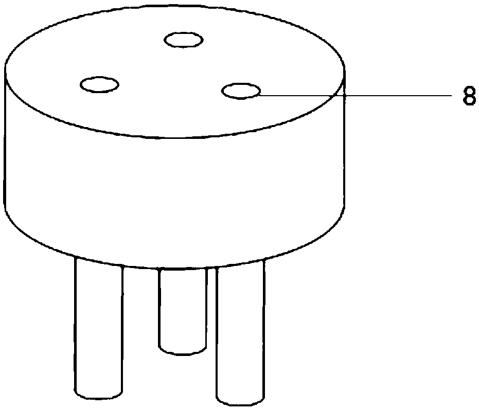 Long and short pile bucket foundation suitable for deep water complex sea areas and construction method of bucket foundation