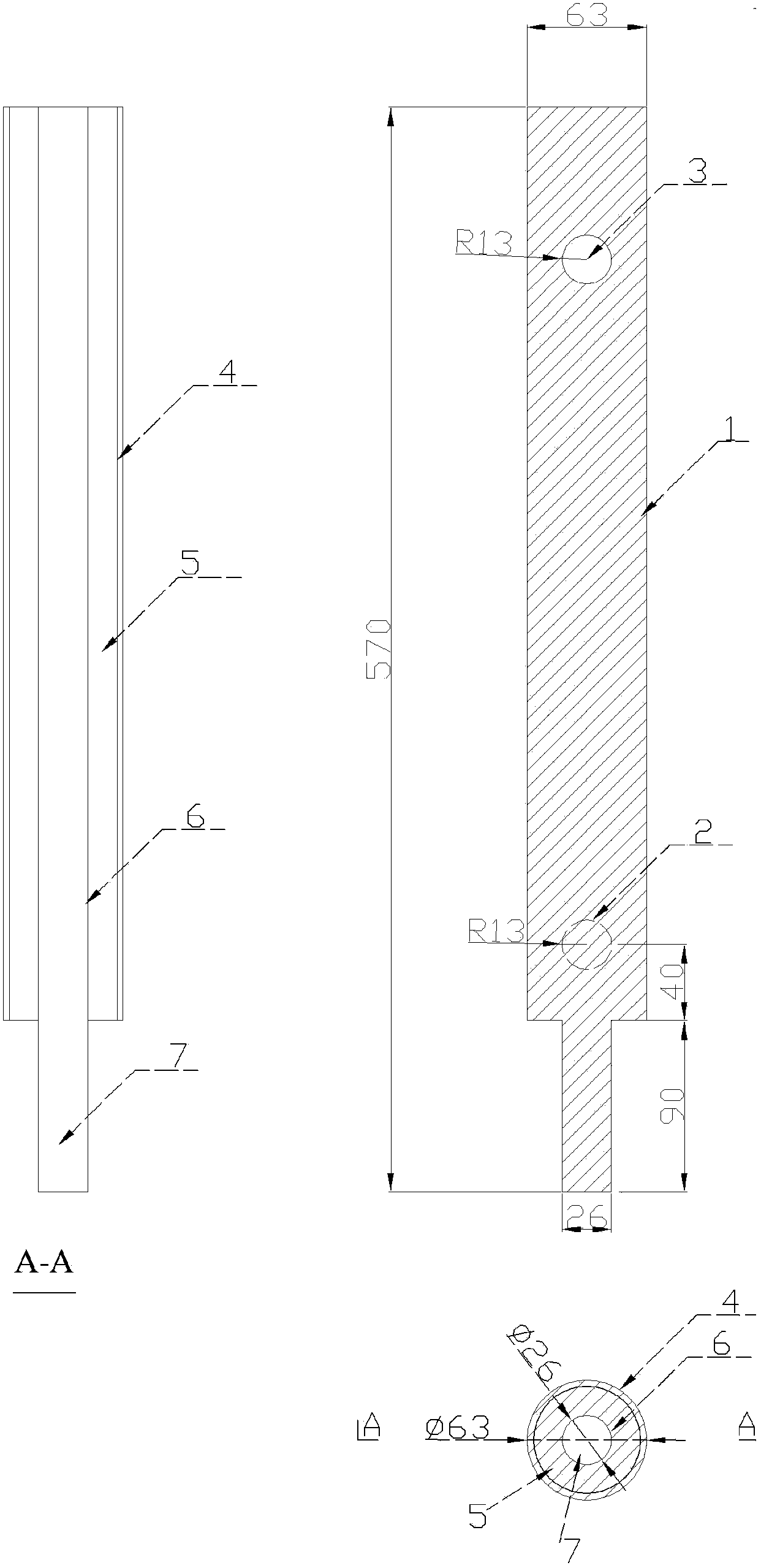 Method and device for water-sediment interface in-situ sampling and fixing