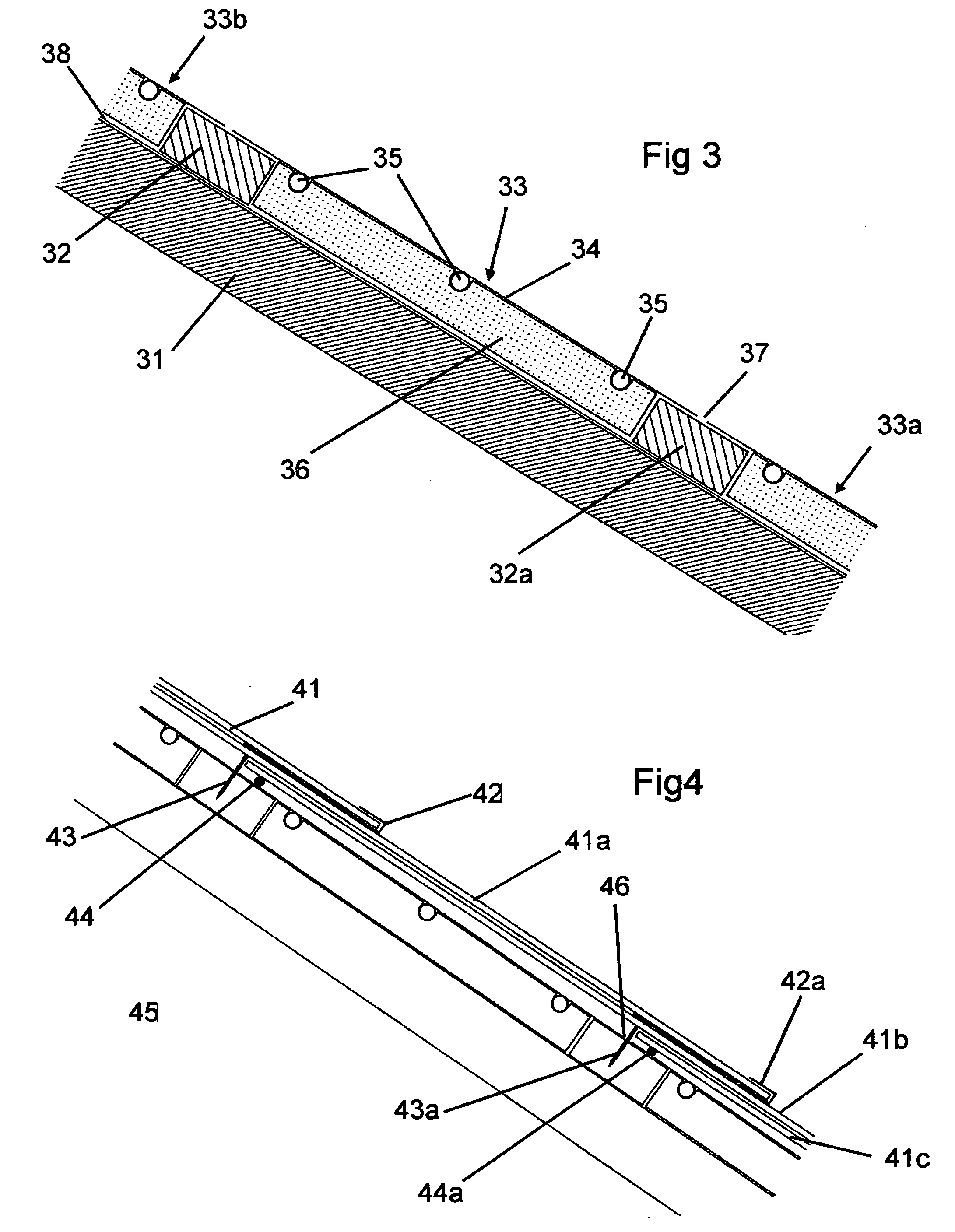 Solar heat absorber panels