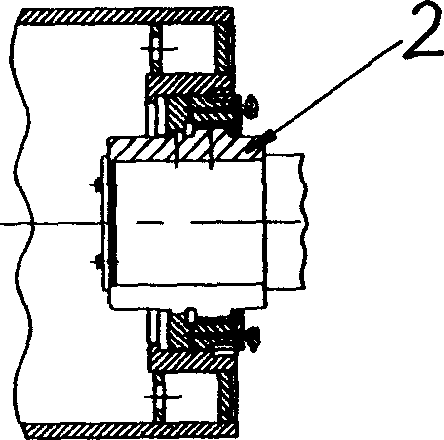 Lifting mechanism for storage yard container crane