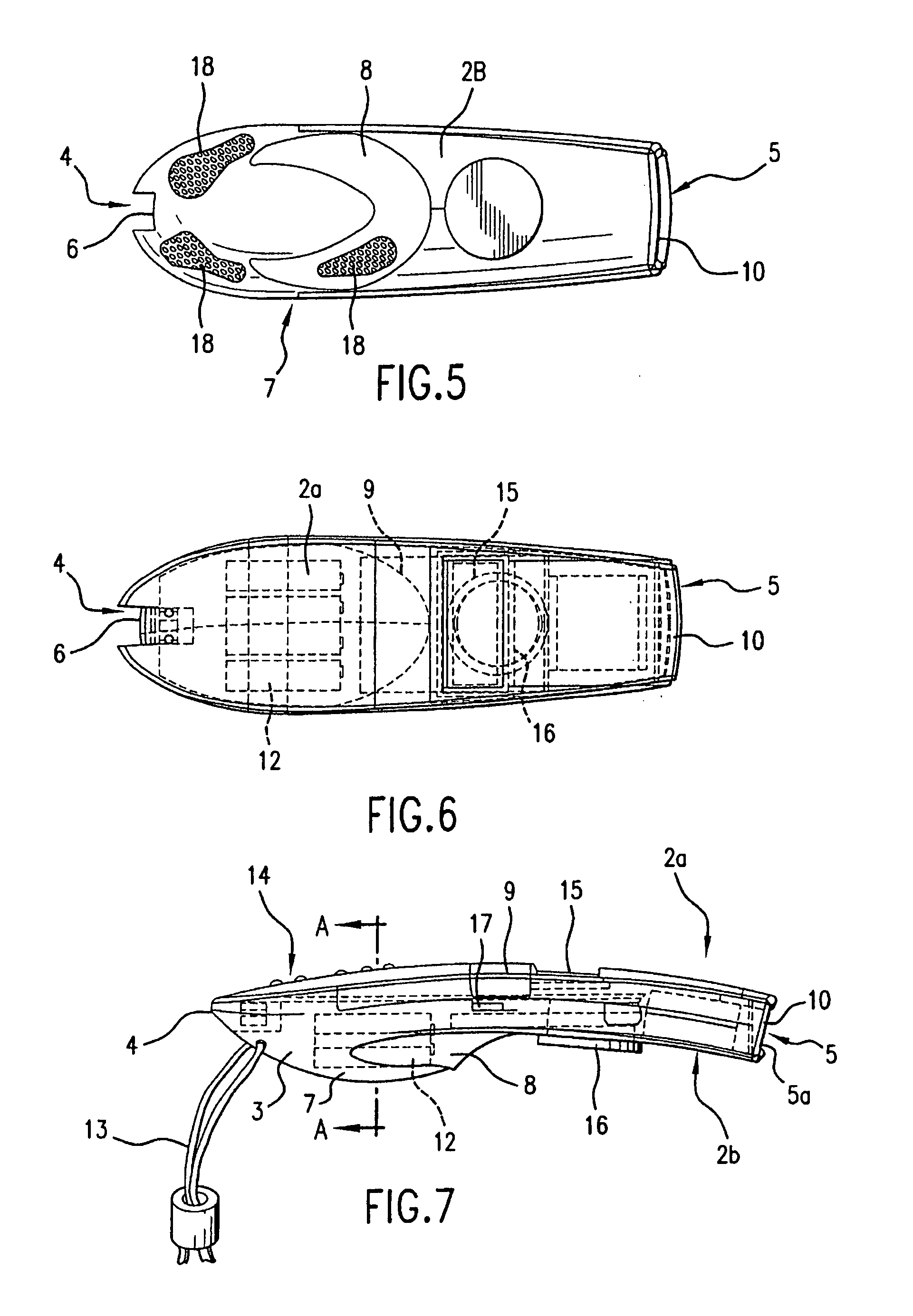 Housing for hand held scanner