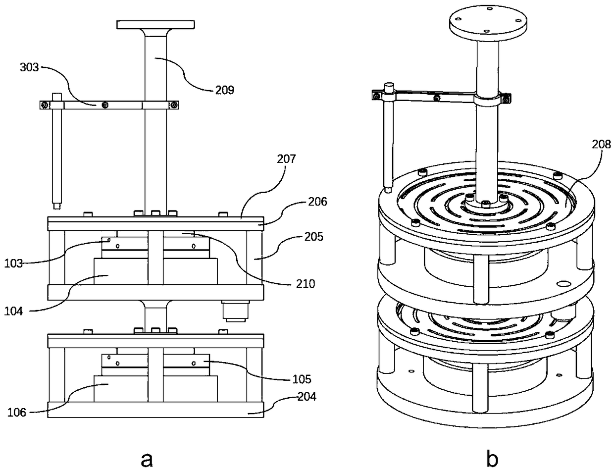 A multi-degree-of-freedom voice coil vibration isolation structure and its control method