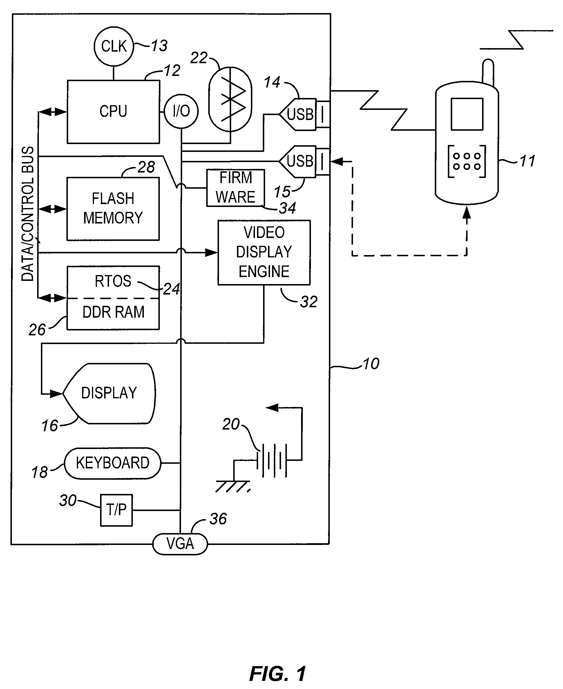 Client device for cellular telephone as server