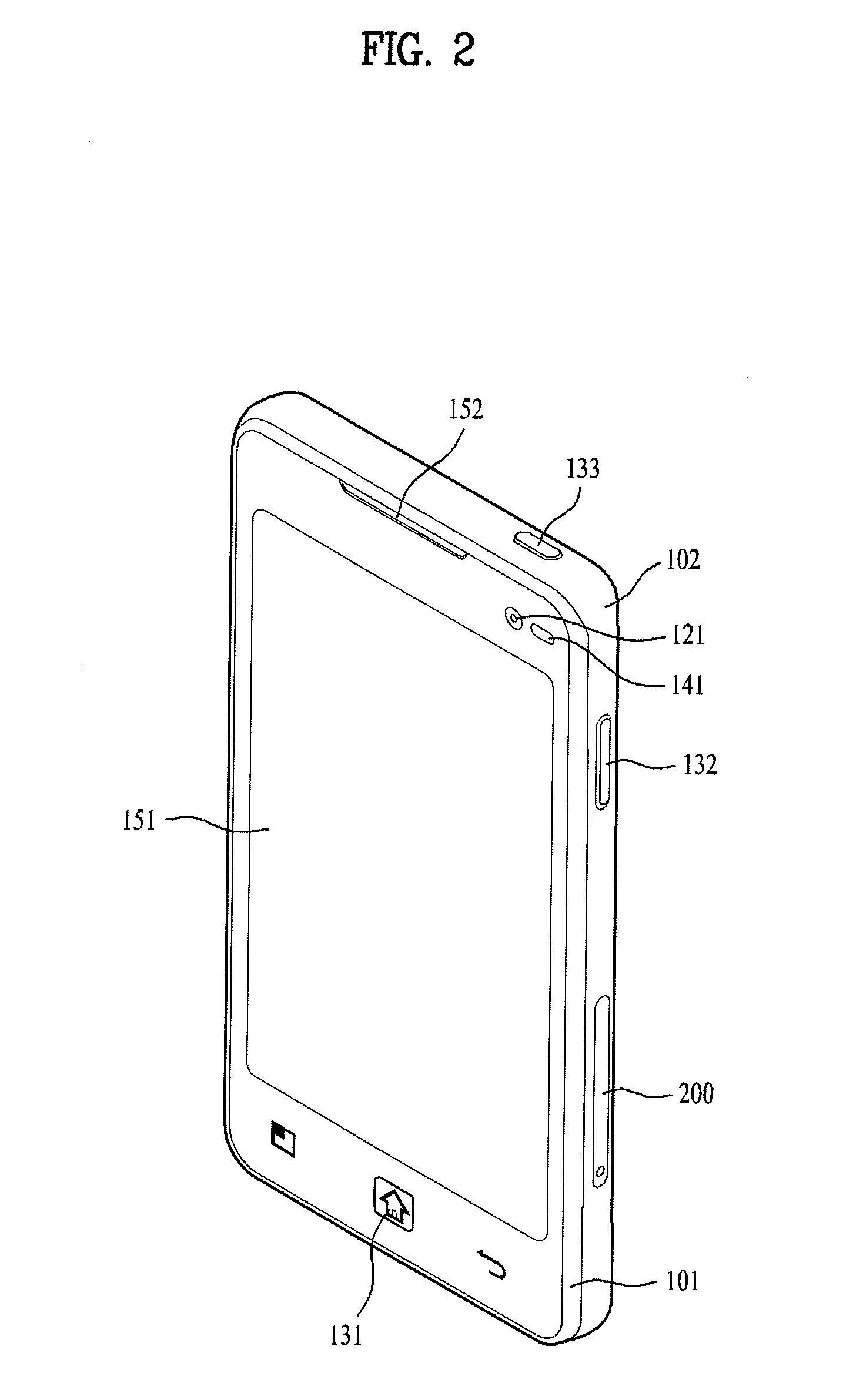 Antenna and mobile terminal having the same