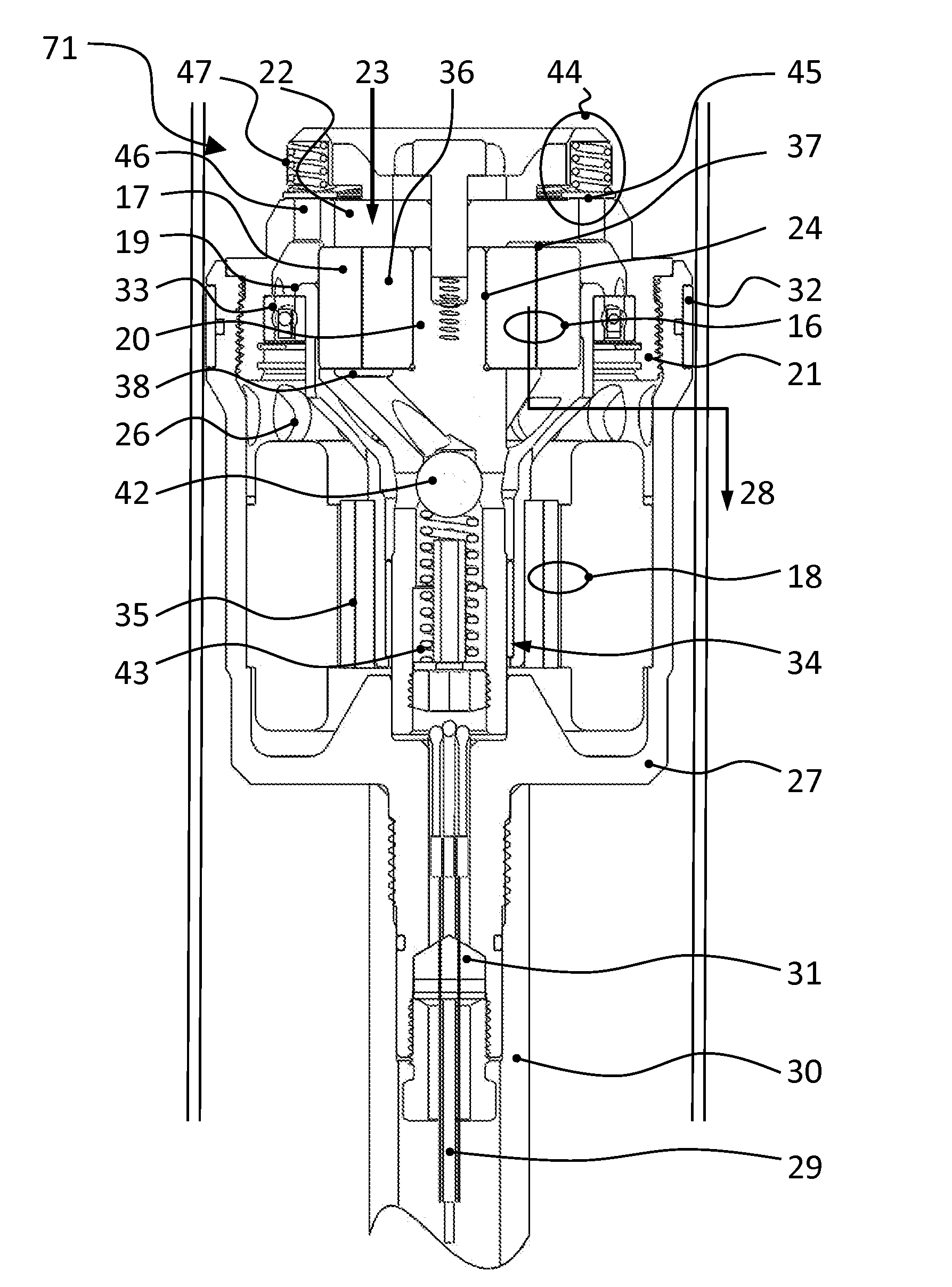 Integrated energy generating damper