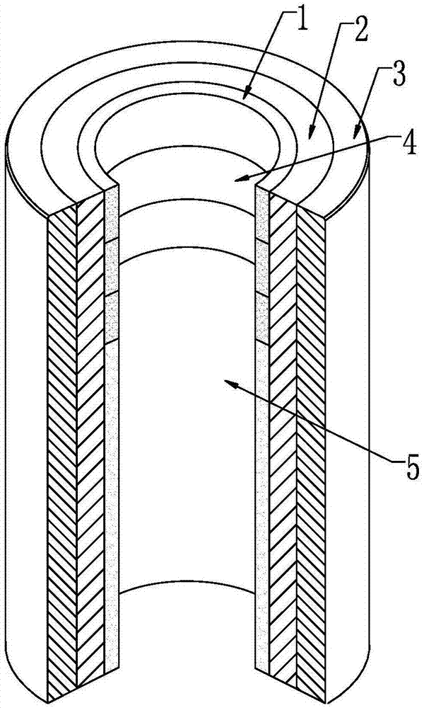 Composite material flywheel rotor and manufacturing method thereof