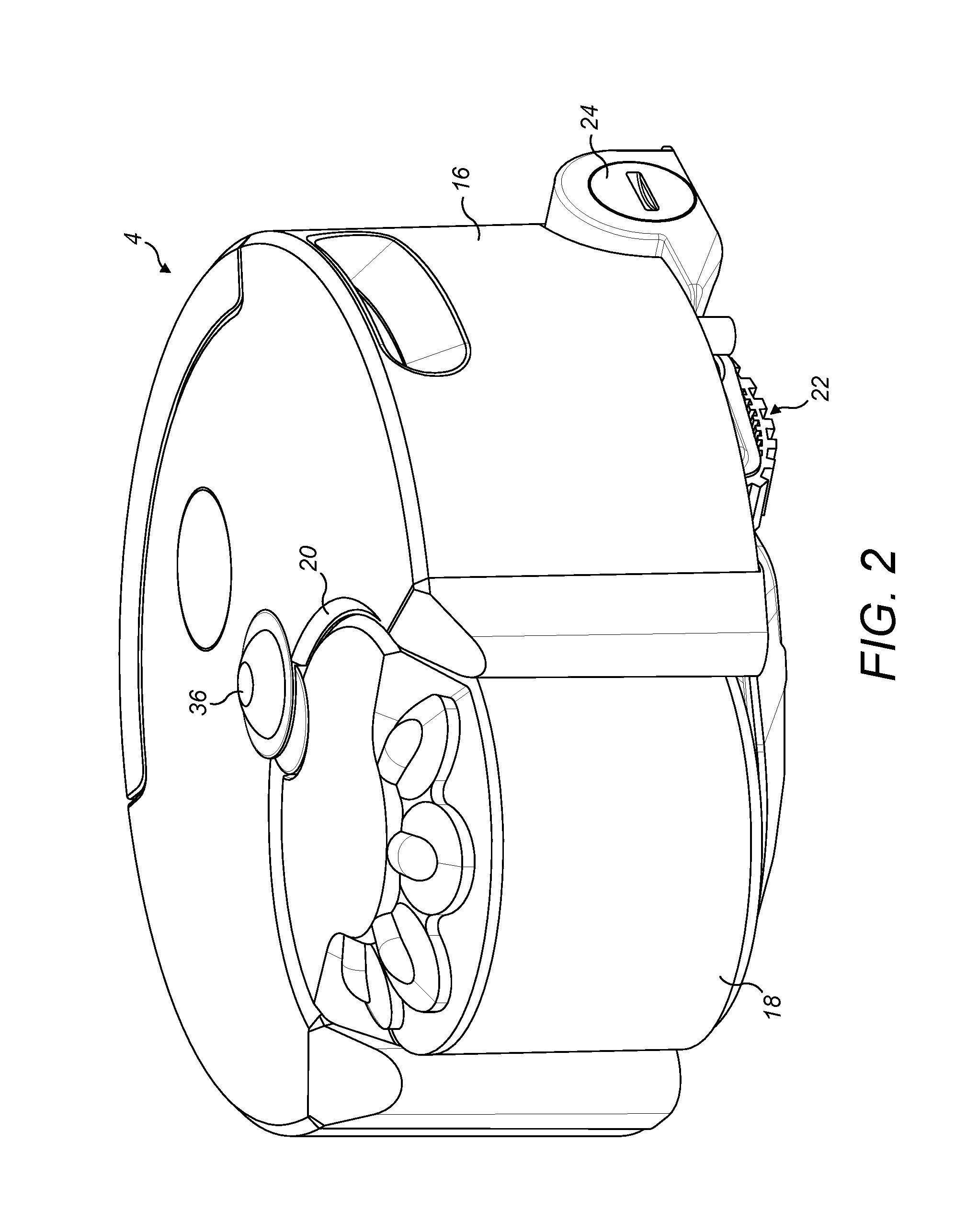 Apparatus for guiding an autonomous vehicle towards a docking station