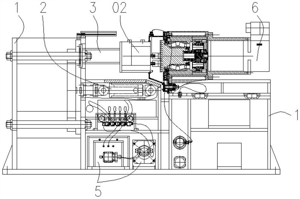 Abrasion test bench