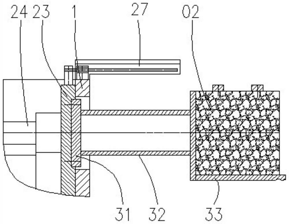 Abrasion test bench