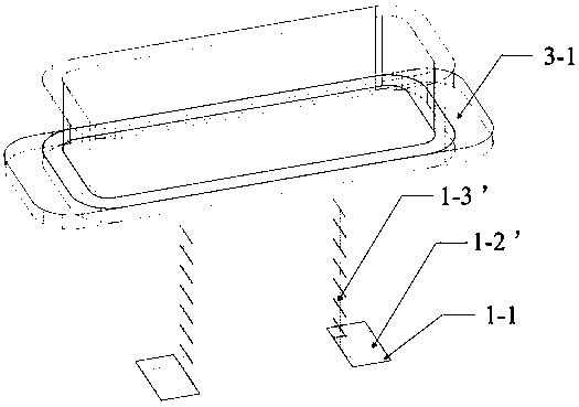 Laminated component electrical structure based on junction box application