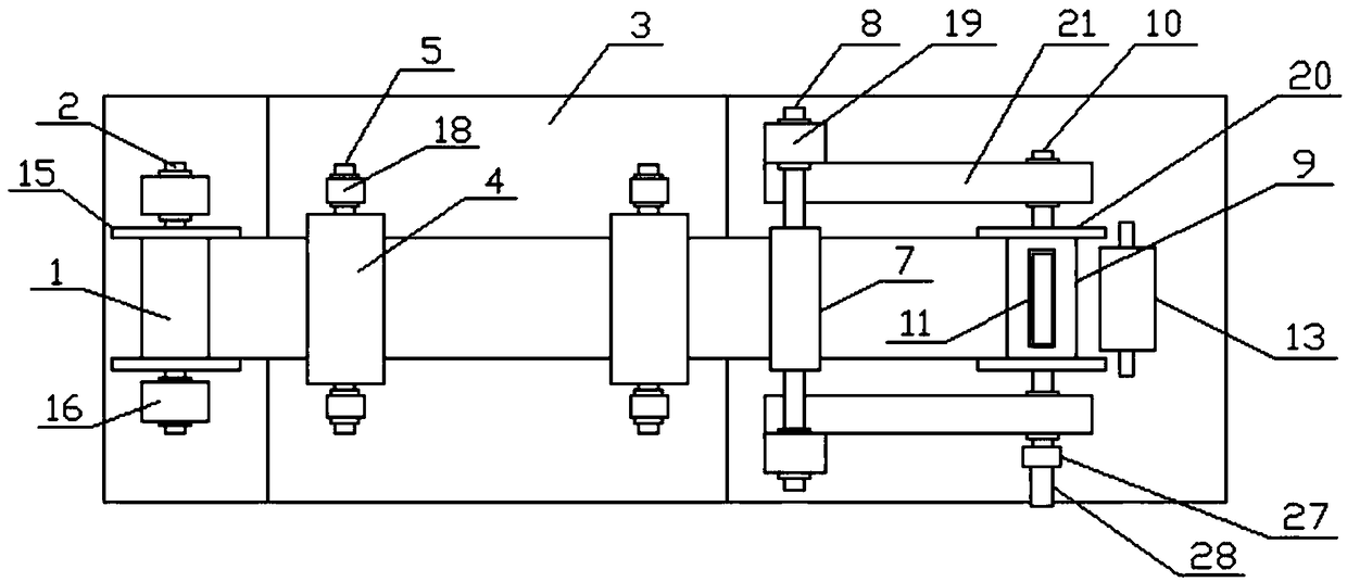 Cloth rolling device for textile production