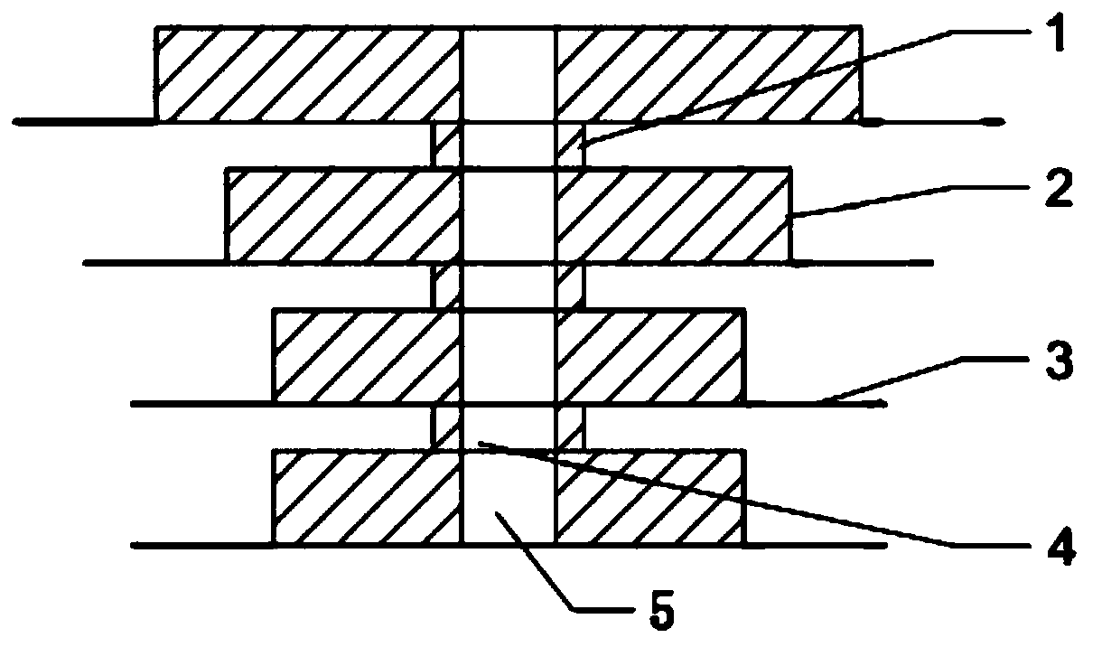 Mould for manufacturing induction coil and method for manufacturing induction coil