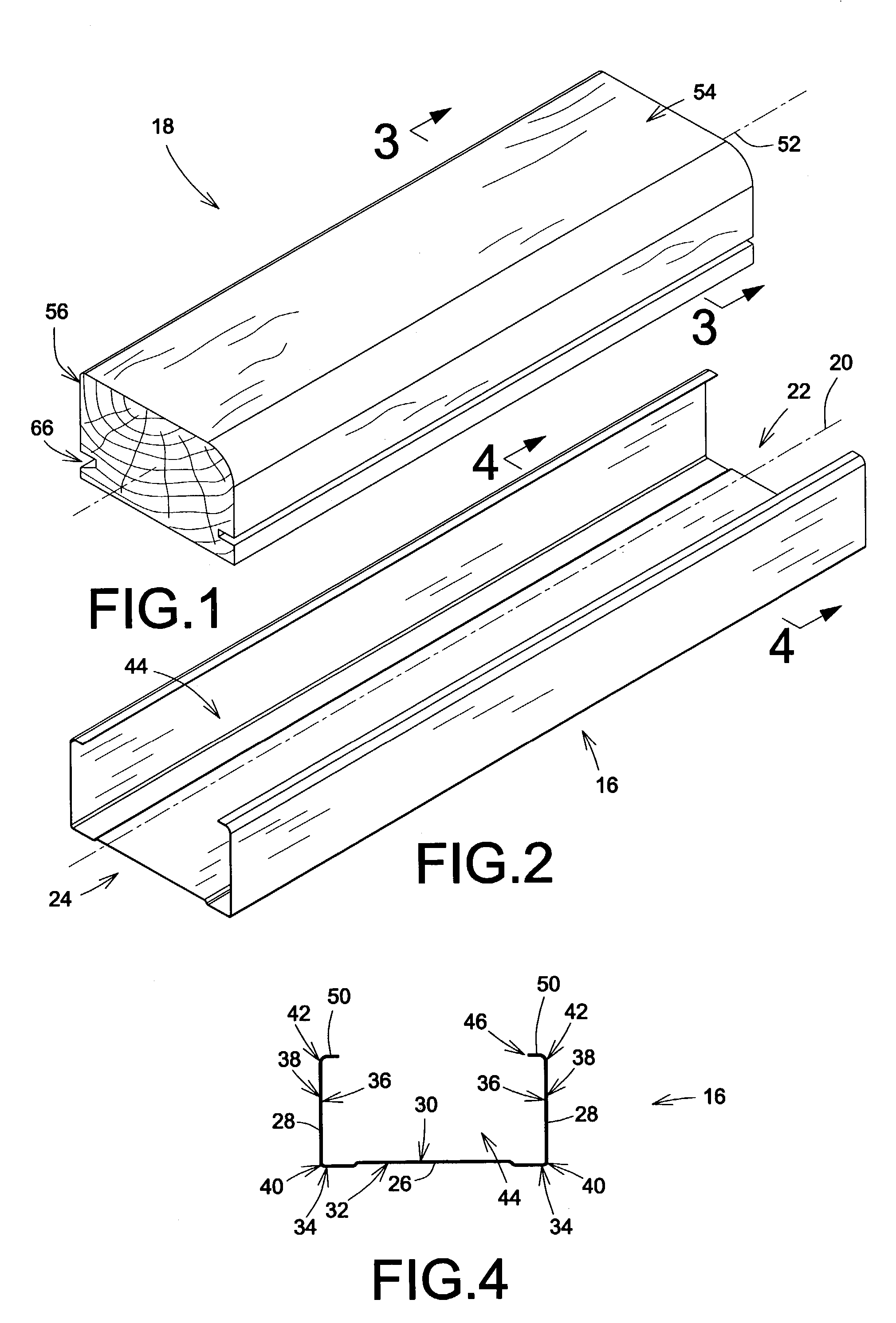 Composite building stud