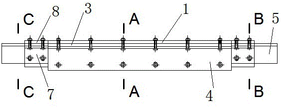 T-shaped fabricated anti-buckling support members