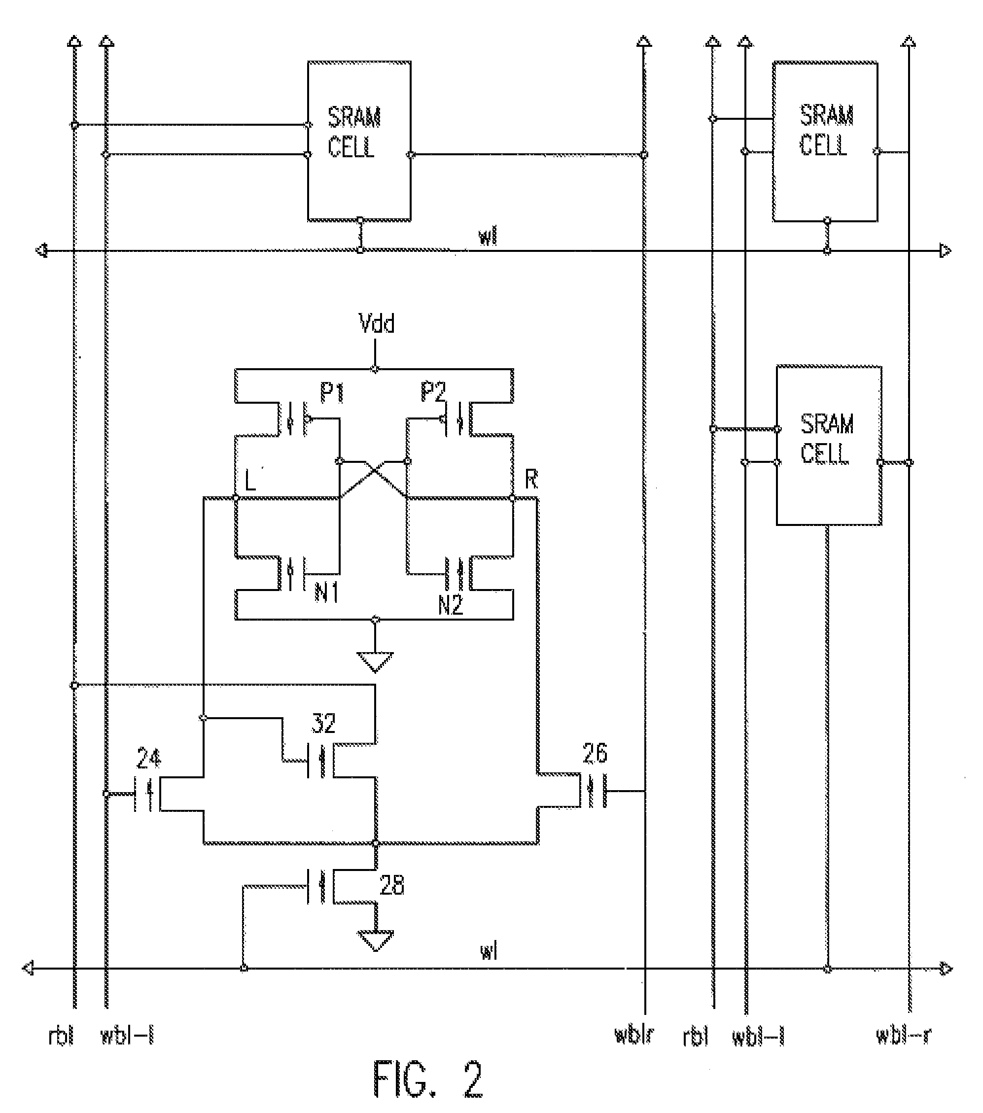 Eight Transistor SRAM Cell with Improved Stability Requiring Only One Word Line