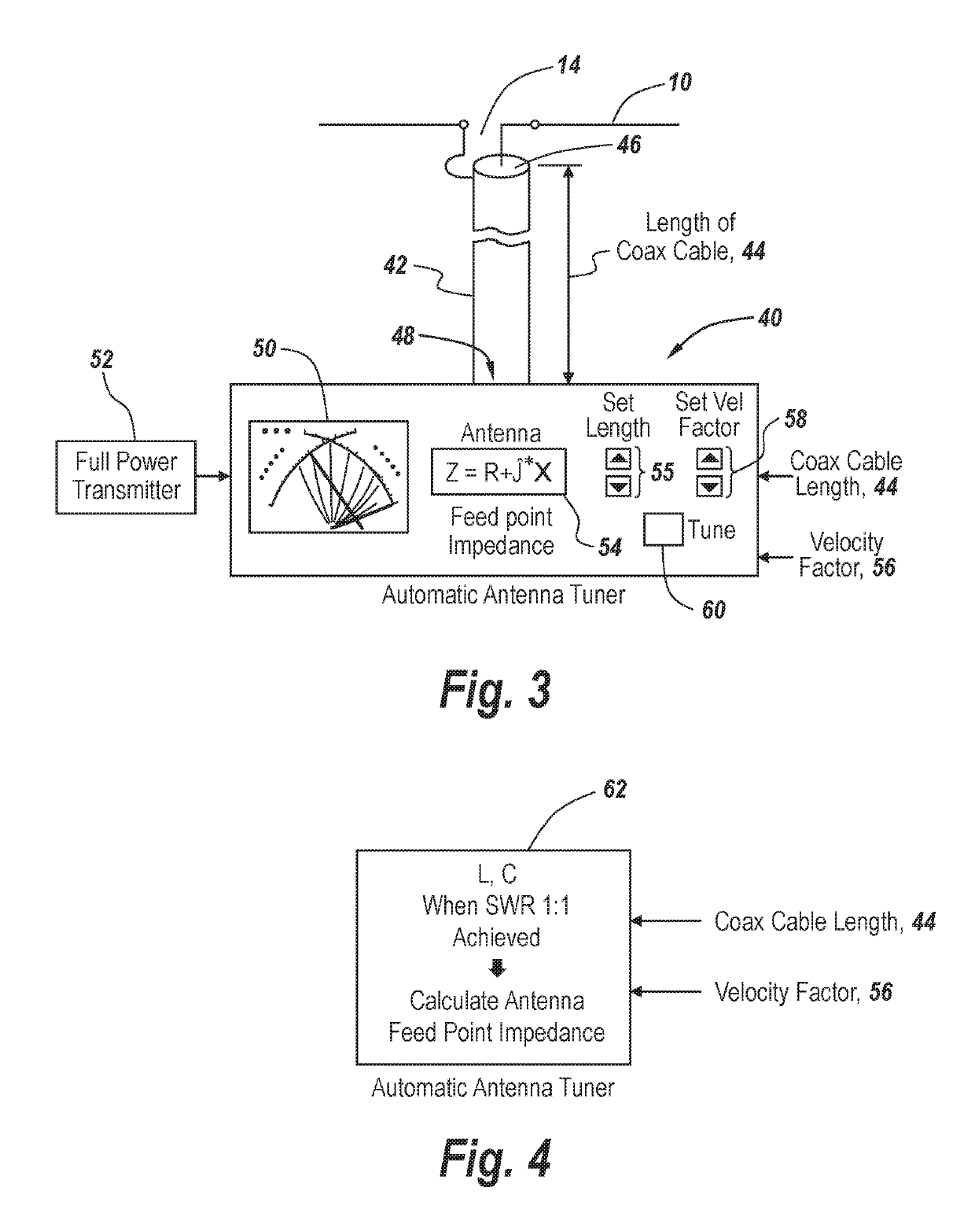 Method and apparatus for remotely determining antenna input impedance