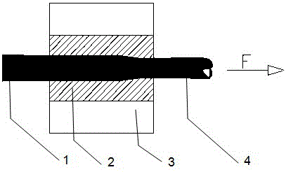 Method for preparing nanometer high-strength copper flat wire through pulling-up, continuous ECAP, and drawing processes