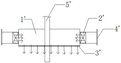 Combined type low-noise hundred-class laminar flow system