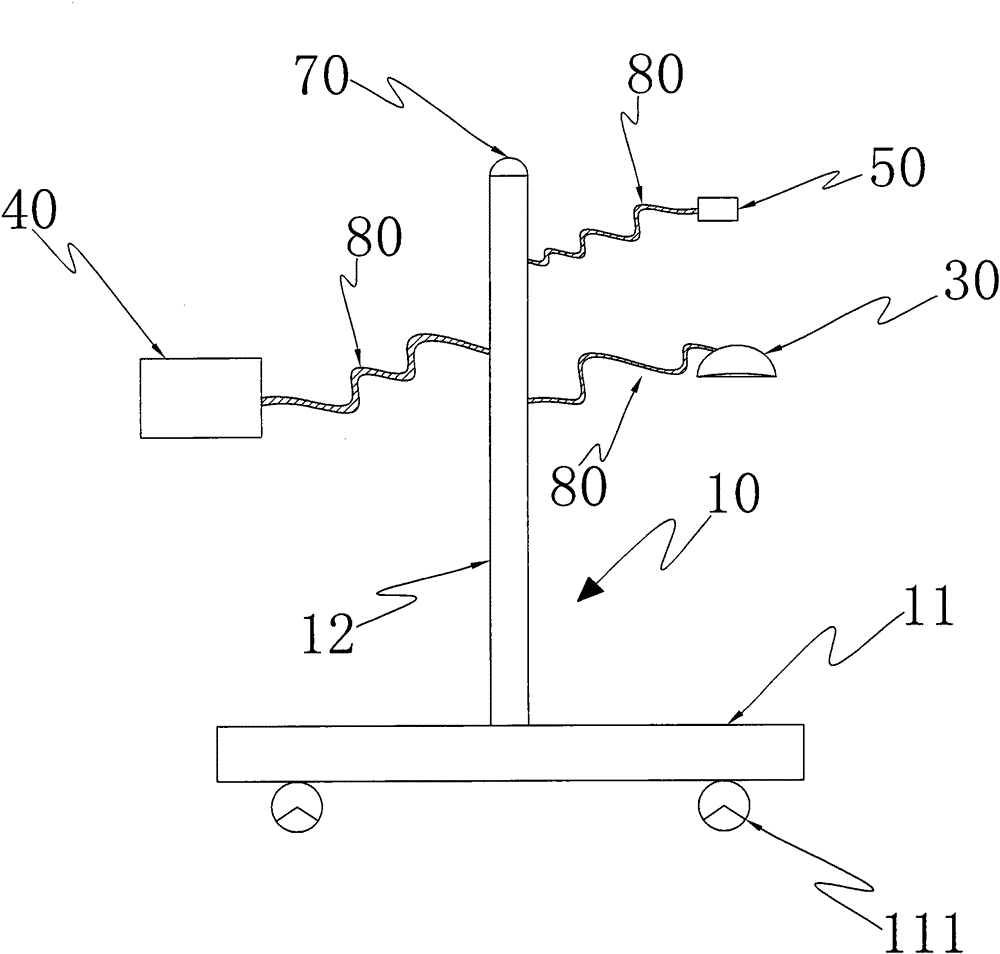 Anti-dazzle visual operating room shadowless lamp system