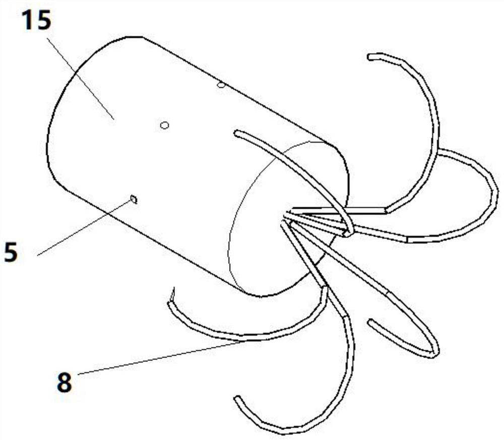 In the field of fishing gear, the method of locking the hook by its own weight and adjusting the penetrating power according to the weight of the fish