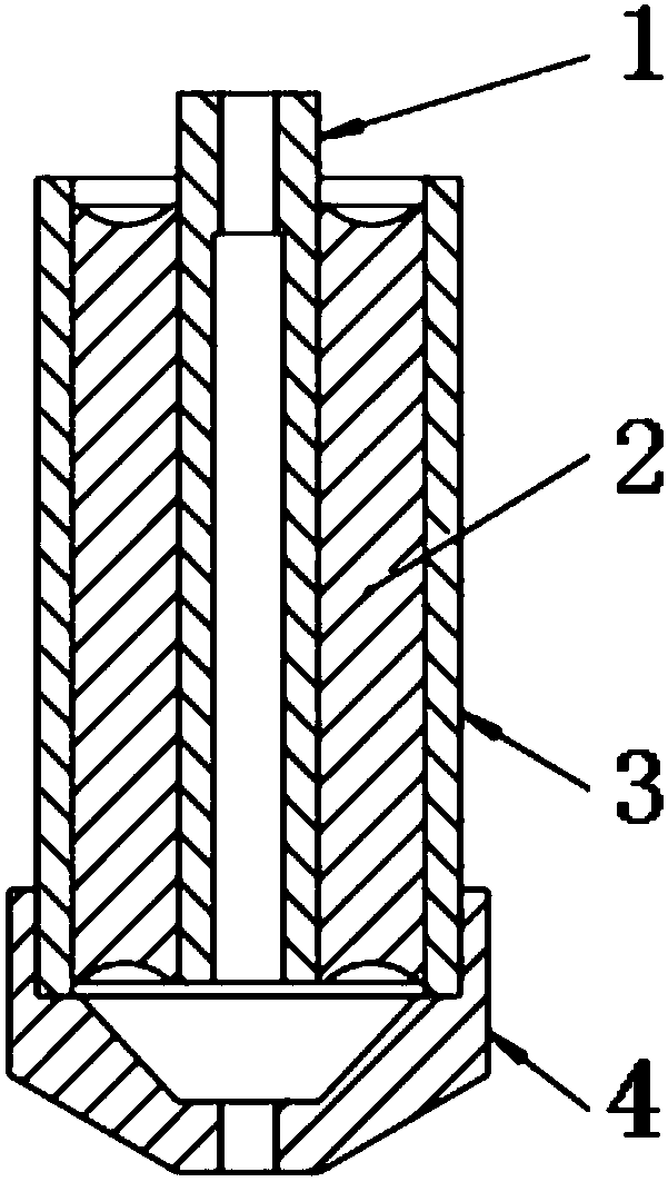 Rubber damper and connecting rod buffering base thereof