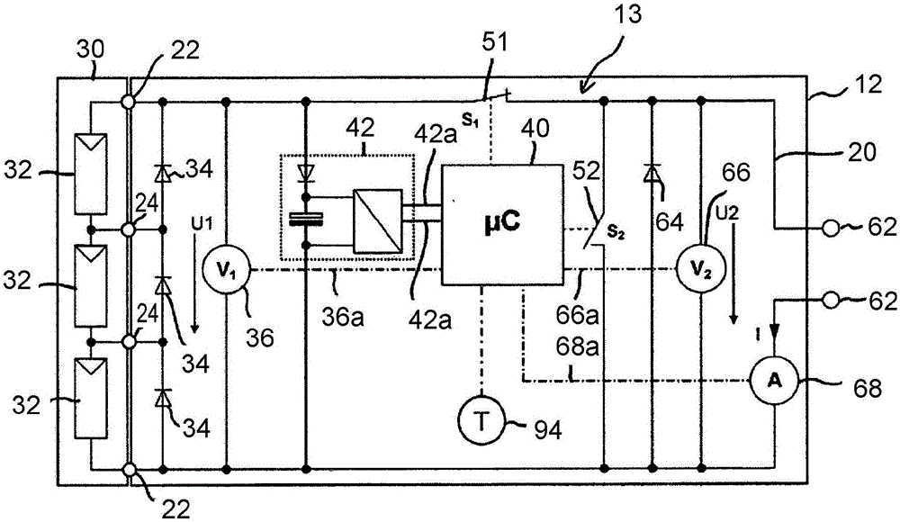 Safe photovoltaic system