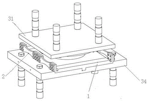 Friction pendulum isolation device